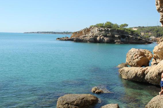 Casita De Pescadores Con Vista Al Puerto Apartment ลาเมตยาเดมาร์ ภายนอก รูปภาพ